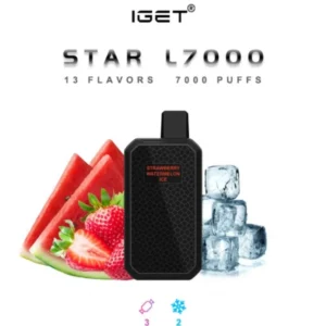 I GET L STAR 7000 PUFF STRAWBERRY WATERMELON ICE
