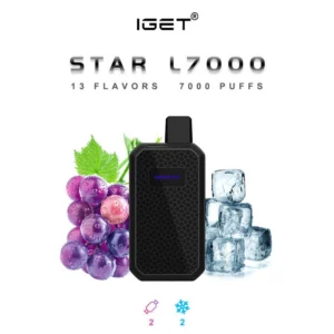I GET STAR L7000 PUFF GRAPE ICE