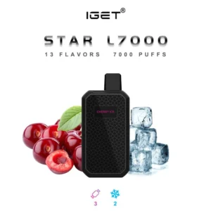 IGET STAR L7000 PUFF CHERRY ICE