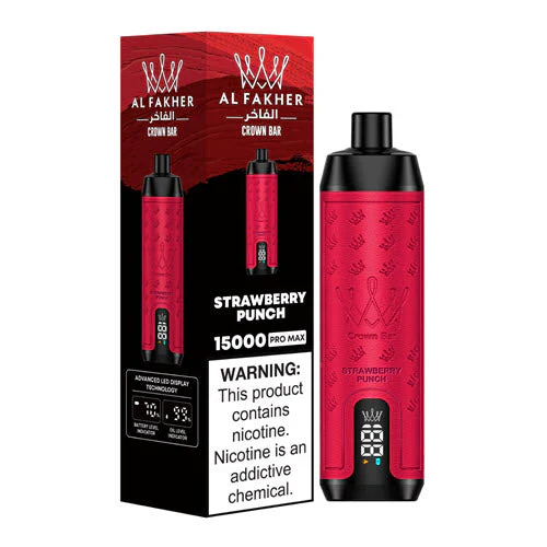 AL FAKHER 15000 PUFF STRAWBERRY PUNCH