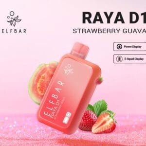 ELFBAR RAYA D1 13000 PUFF STRAWBERRY GUAVA