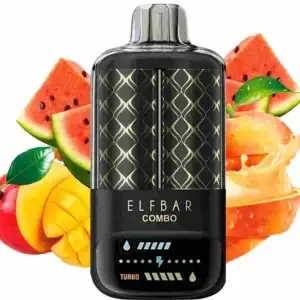 ELFBAR COMBO 25000 PUFF PEACH MANGO & WATERMELON