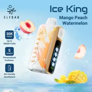 ELFBAR ICE KING 30000 PUFF MANGO PEACH WATERMELON