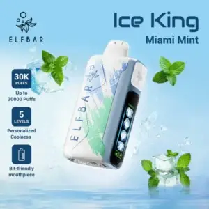 ELFBAR ICE KING 30000 PUFF MIAMI MINT
