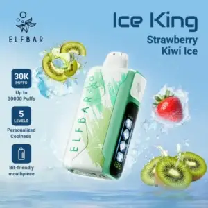 ELFBAR ICE KING 30000 PUFF STRAWBERRY KIVI ICE