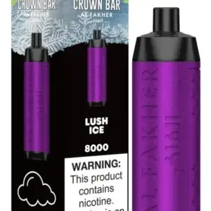AL FAKHER CROWN BAR 8000 PUFF LUSH ICE