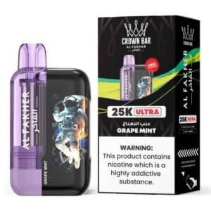AL FAKHER ULTRA 25000 PUFF GRAPE MINT