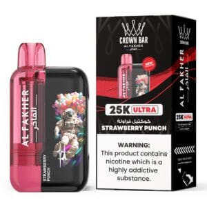 AL FAKHER ULTRA 25000 PUFF STARWBERRY PUNCH
