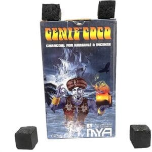 MYA Genie Hookah Coconut Charcoal 1 KG 112pcs